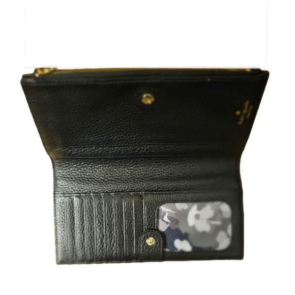 Kate Spade Black Leather Wallet - Picture 4 of 6